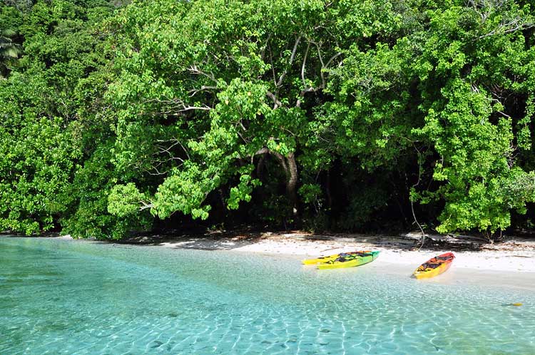 Kayaking the Rock Islands of Palau