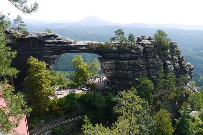 Pravčická-Gate is often considered the most beautiful natural formation in the Czech-Saxon Switzerland region. Photo by Czech Experience