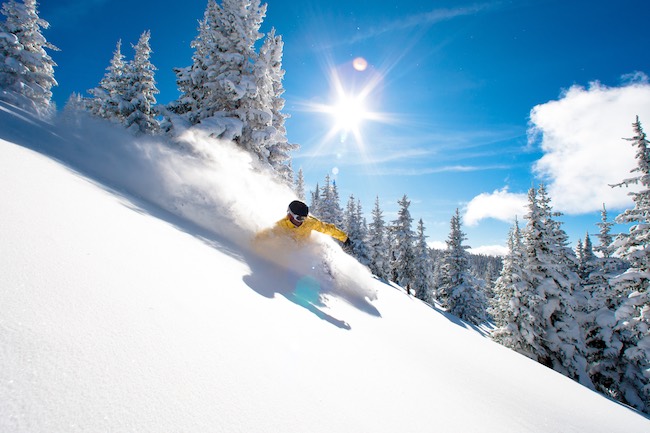 Vail's famous Blue Sky Basin. Photo by Jack Affleck, courtesy of Vail Resorts