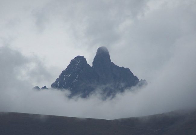 High in the clouds in Peru. Photo by Carol Bowman