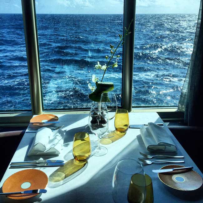 Dining is a pleasure on a Holland America cruise. Photo by Rich Grant