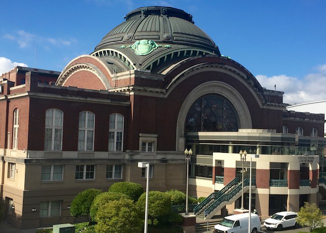 Historic Union Station now is the federal courthouse. Photo by Claudia Carbone