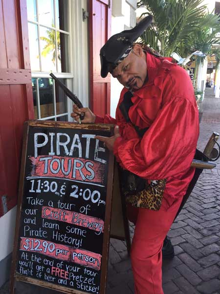 Pirate tours in Nassau. Photo by Rich Grant