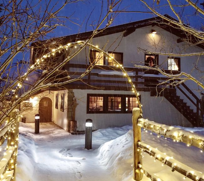 Ski Tip Lodge in winter. Photo by Mallory Van Zyl courtesy of Vail Resorts.