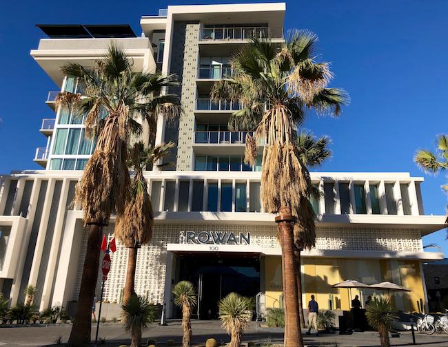 Kimpton Rowan Palm Springs Hotel. Photo by Claudia Carbone