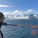 Travel can be a rewarding part of life. Dr. Zhu in Antarctica