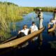 On a mokoro ride on the Okavango Delta in Botswana. Photo by Yvonne Michie Horn