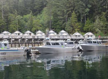 Waterfall Resort on Prince of Wales Island is a top fishing resort in Alaska. Photo by Janna Graber