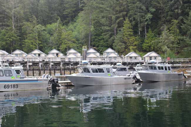 Waterfall Resort on Prince of Wales Island is a top fishing resort in Alaska. Photo by Janna Graber