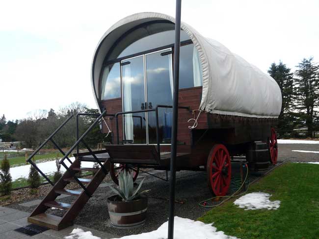 Glamping provides nature and comfortable accommodations