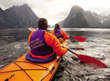 Real Journeys Cruise in Fiordland National Park. Photo by Real Journeys