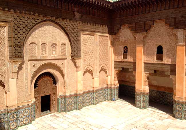 Medersa Ben Youssef Marrakech. Flickr/Andrew Nash