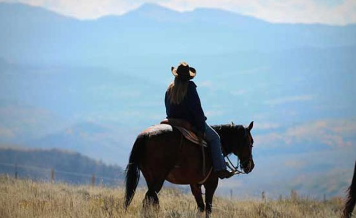 Solo travel at a dude ranch in Colorado