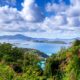 Looking out at Cinnamon Bay in the U.S. Virgin Islands