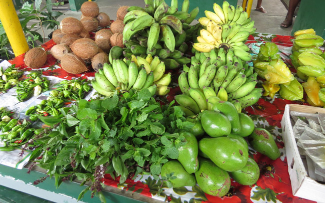 Some of the local produce you can find at Victoria Market. Photo by Nicoletta Pavese