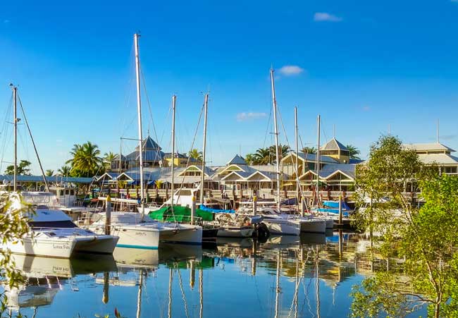 Marina Mirage in Port Douglas. Photo by Tim Downs