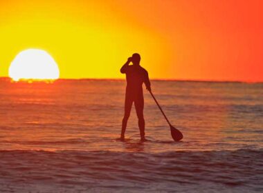 Stand up paddling is a great way to enjoy the outdoors. Flickr/Michael Dawes