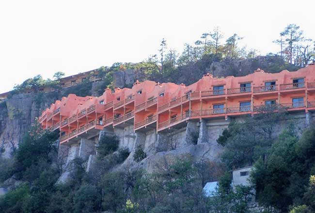 The Hotel Mirador Posada Barrancas. Photo by Carol L. Bowman