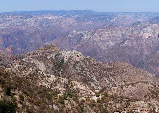 Incredible views of Copper Canyon in Mexico. Photo by Carol L. Bowman