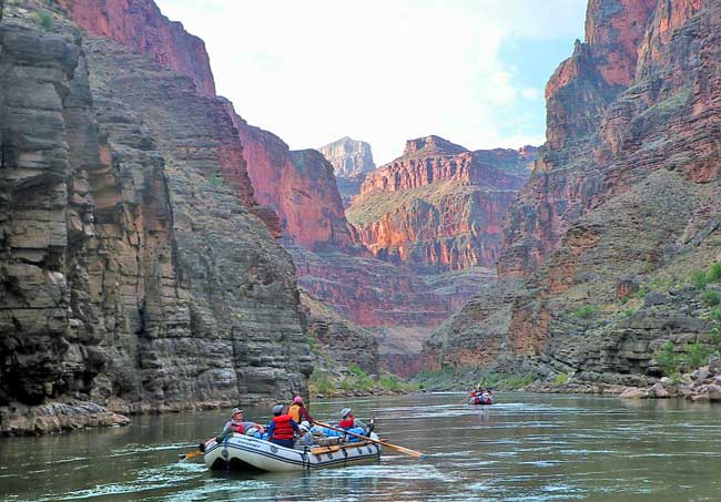 Float trip in the Grand Canyon. Flickr/l_HikesAZ