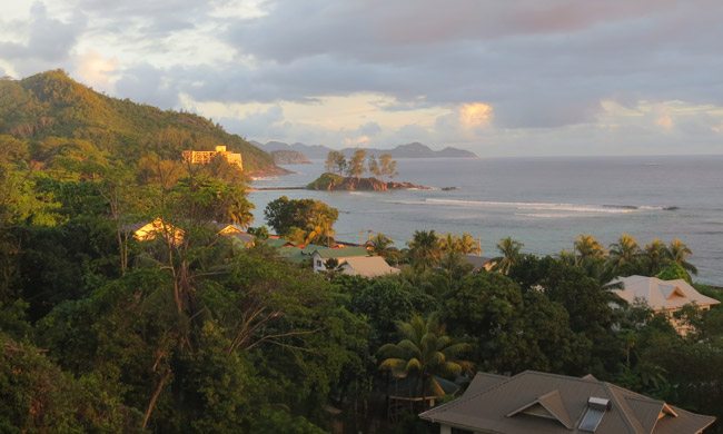 Sunset in Seychelles. Photo by Nicoletta Pavese