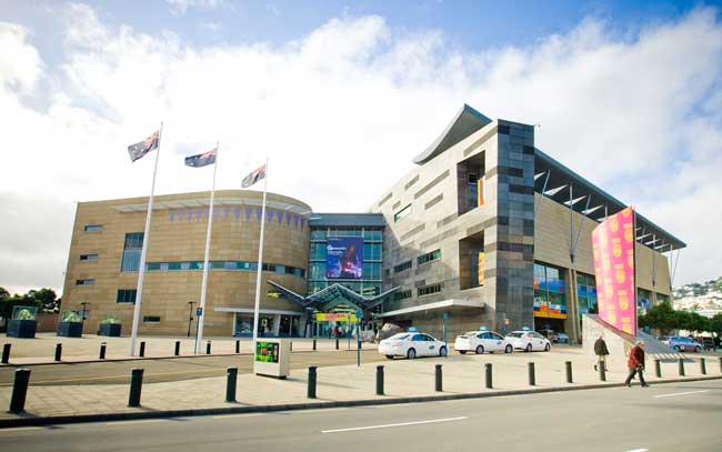 Te Papa in Wellington, New Zealand