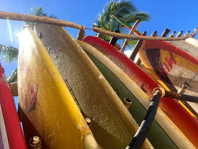 Surfboards are available to rent in Waikiki. Photo by The Aulani is a family-friendly Disney resort on the Hawaiian island of Oahu. Photo by Rina Baraz Nehdar