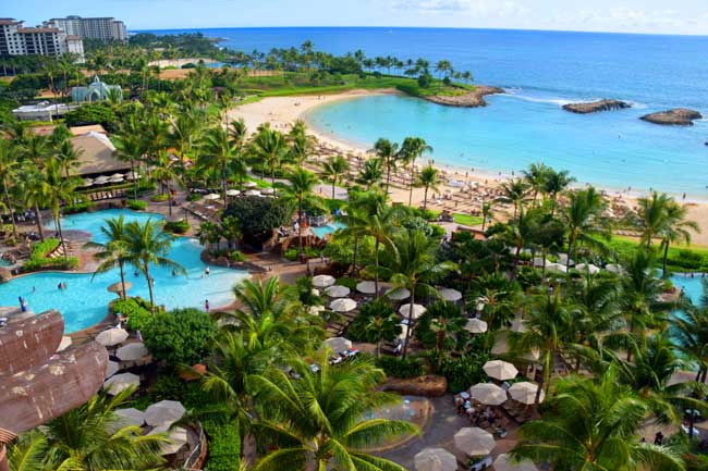 The Aulani is a family-friendly Disney resort on the Hawaiian island of Oahu. Photo by Rina Baraz Nehdar