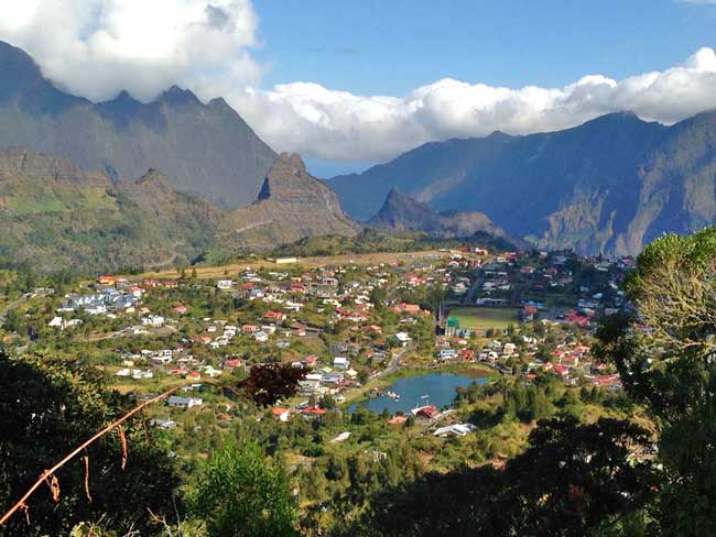 Cilaos is mountainous with a Mediterranean climate. Photo by Nico Cyprien 