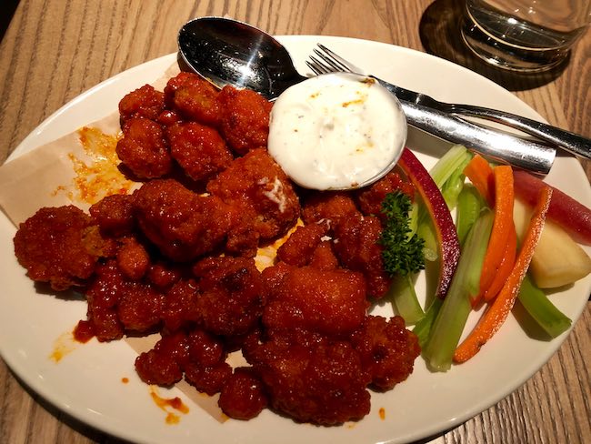 Buffalo Cauliflower. Photo by Claudia Carbone