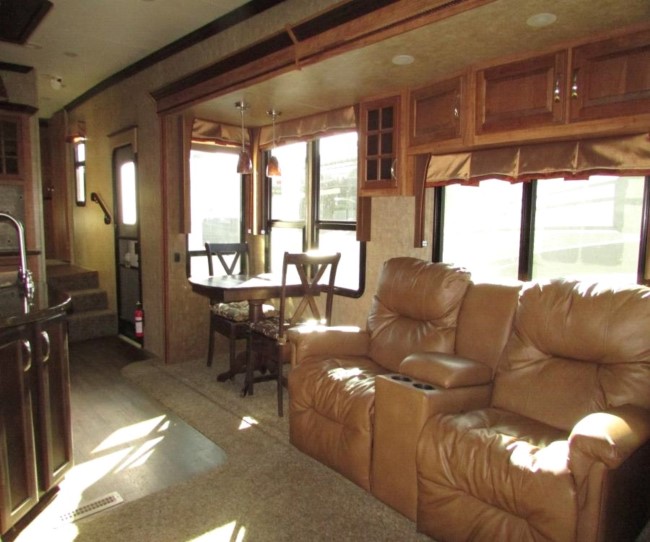 Interior of RV