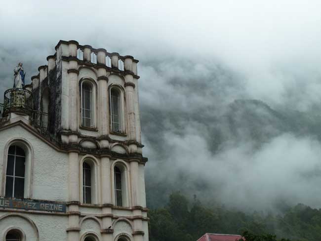 Salazie church on Reunion Island. Photo by A. Rorvik