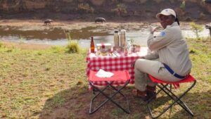 Searching for Rhinos, Eating Breakfast with Hippos in Kenya