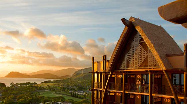 Aulani, a Disney Resort & Spa, is located on the Hawaiian island of Oahu.