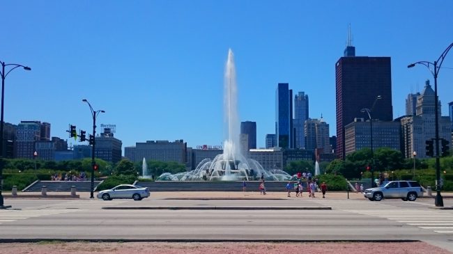 Grant Park fountain
