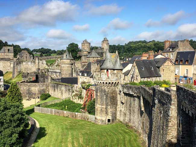 Fougeres is a must-see destination in Brittany, France. Photo by Rich Grant