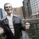 The Bronze statue of The Fonz is a popular art piece in Milwaukee.