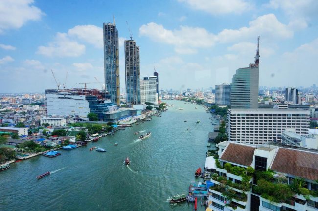 Bangkok Chao Phraya river