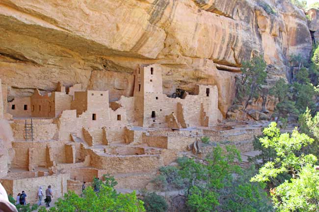 The Cliff Palace was once an ancient village. It is now part of Mesa Verde National Park. Photo by Janna Graber