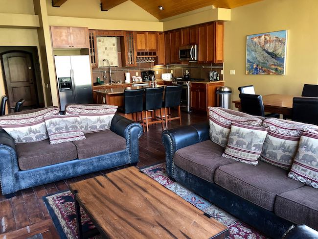 Inside Laurel Ridge Cabin. Photo by Claudia Carbone