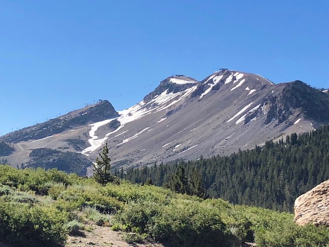 Front side of Mammoth Mountain. Photo by Claudia Carbone