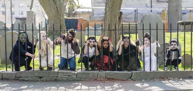 Salem has embraced Halloween and become a popular Halloween destination. Photo by John Andrews Photography