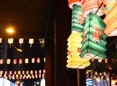 Handcrafted lanterns at Singapore's Mid-Autumn Festival