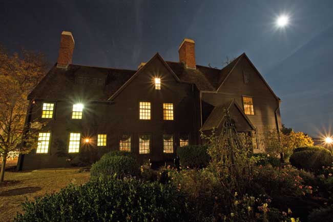 The House of Seven Gables in Salem, MA. Photo by Jared Charney