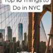 Top 10 Things to Do in NYC. Photo by Colton Duke, Unsplash, Pinterest