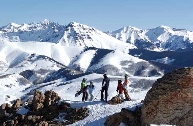 Crested Butte, Colorado is an excellent winter destination for families. Photo by Colorado Tourism