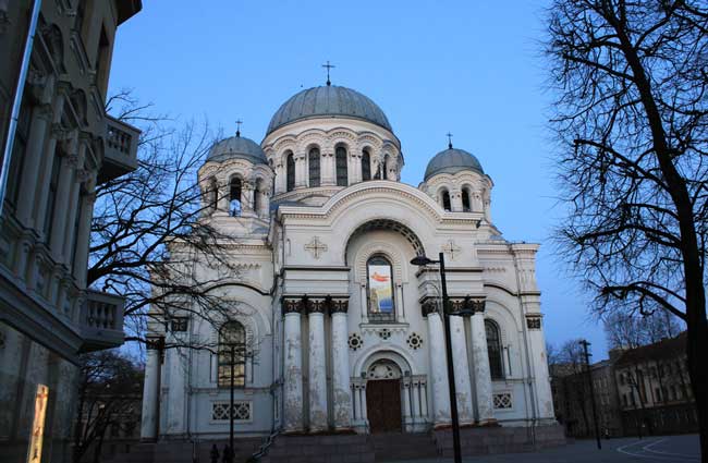 St. Michael the Archangel Church in Kaunas (known as Soboras by locals). Flickr/Christophe Goessen