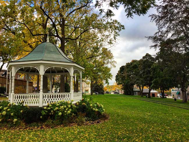 City Park in Petosky, Michigan. Photo by Rich Grant