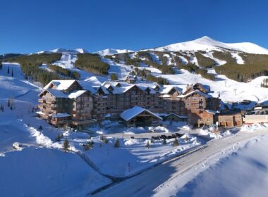 One Ski Hill Place at the base of Peak 8 in Breckenridge. Photo courtesy of One Rock Resorts