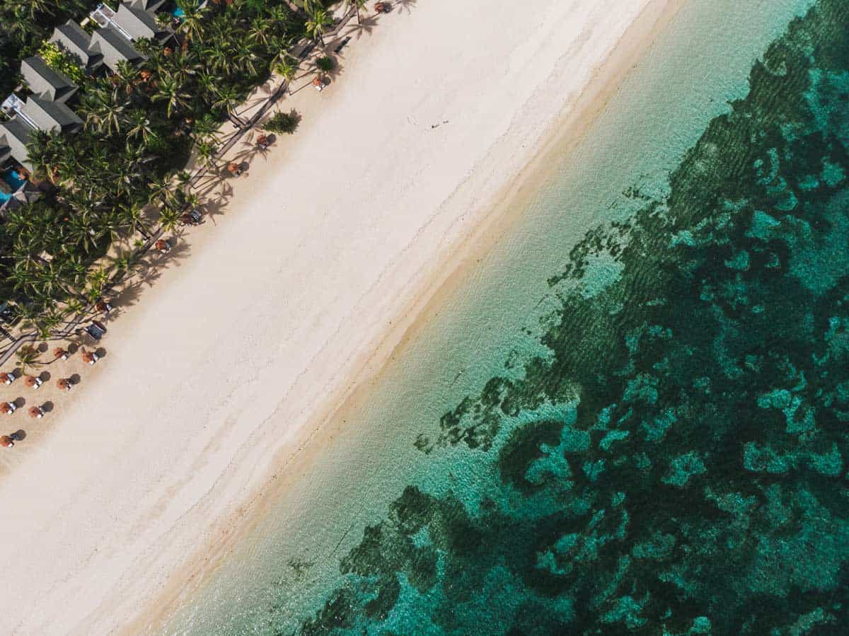 Nusa Dua Beach in Bali, Indonesia